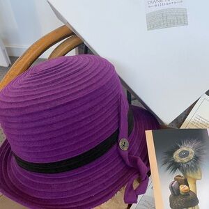 Diane Harty Millinery Vintage Felt Hat